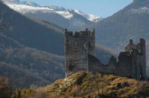 Pyrenees castle